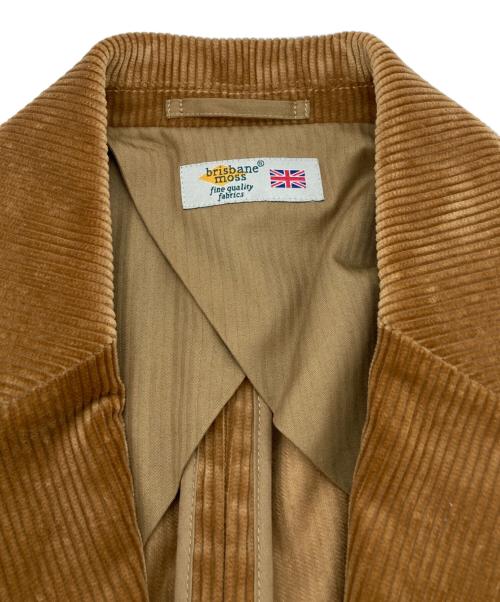 JOURNAL STANDARD relume（ジャーナルスタンダード レリューム）JOURNAL STANDARD relume (ジャーナルスタンダード レリューム) Brisbane moss 8W コーデュロイダブルジャケット ブラウン サイズ:Mの古着・服飾アイテム