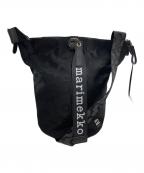 marimekkoマリメッコ）の古着「ALL DAY BUCKET/ショルダーバッグ」｜ブラック