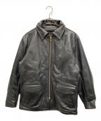 VANSONバンソン）の古着「MODEL J カーコート」｜ブラック