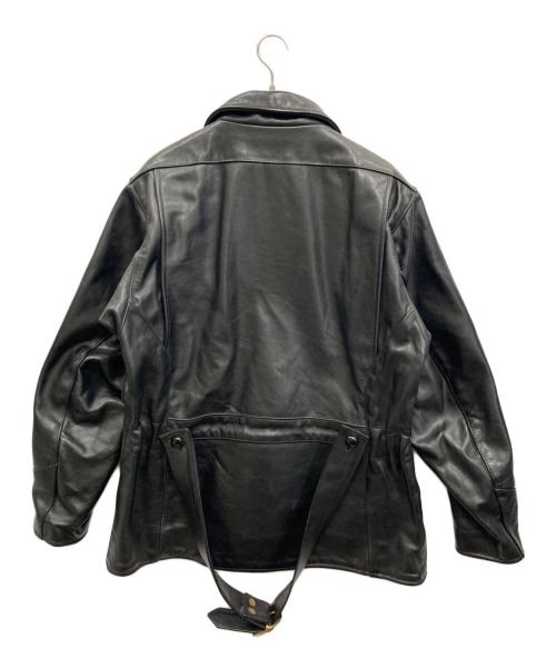 VANSON（バンソン）VANSON (バンソン) MODEL J カーコート ブラック サイズ:SIZE 44の古着・服飾アイテム