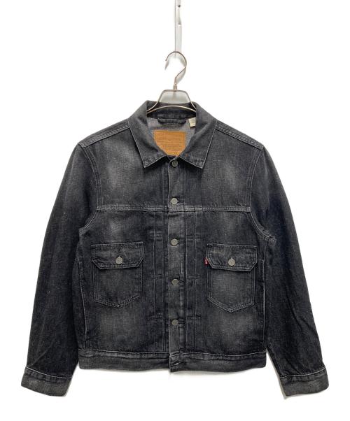 LEVI'S（リーバイス）LEVI'S (リーバイス) BIOTOP (ビオトープ) 別注後染め2ndタイプ デニムジャケット ブラック サイズ:Sの古着・服飾アイテム