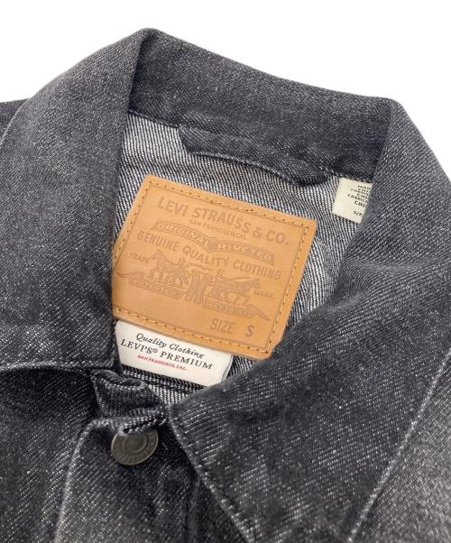 LEVI'S（リーバイス）LEVI'S (リーバイス) BIOTOP (ビオトープ) 別注後染め2ndタイプ デニムジャケット ブラック サイズ:Sの古着・服飾アイテム