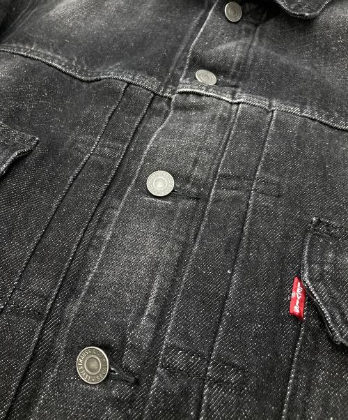 LEVI'S（リーバイス）LEVI'S (リーバイス) BIOTOP (ビオトープ) 別注後染め2ndタイプ デニムジャケット ブラック サイズ:Sの古着・服飾アイテム