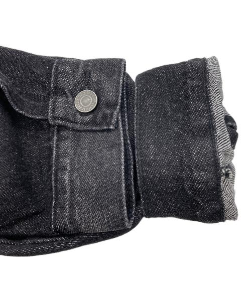 LEVI'S（リーバイス）LEVI'S (リーバイス) BIOTOP (ビオトープ) 別注後染め2ndタイプ デニムジャケット ブラック サイズ:Sの古着・服飾アイテム