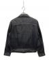 LEVI'S (リーバイス) BIOTOP (ビオトープ) 別注後染め2ndタイプ デニムジャケット ブラック サイズ:S：14000円