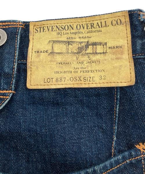 SEVENSON OVERALL（スティーブンソンオーバーオール）SEVENSON OVERALL (スティーブンソンオーバーオール) デニムパンツ インディゴ サイズ:SIZE 32の古着・服飾アイテム