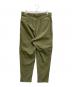 NIGEL CABOURN (ナイジェルケーボン) PLEATS WIDE PANT オリーブ サイズ:36：10000円