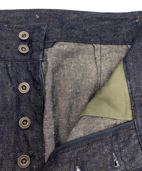 NIGEL CABOURN（ナイジェルケーボン）NIGEL CABOURN (ナイジェルケーボン) デニムカーゴパンツ インディゴ サイズ:34の古着・服飾アイテム