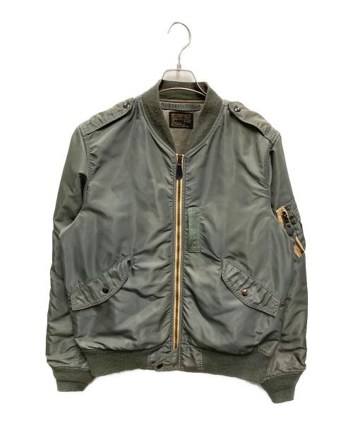AVIREX（アヴィレックス）AVIREX (アヴィレックス) L-2B VINTAGE フライトジャケット オリーブ サイズ:XLの古着・服飾アイテム