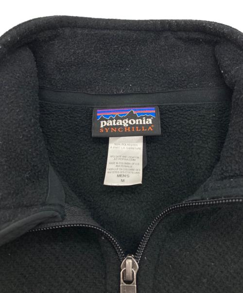 Patagonia（パタゴニア）Patagonia (パタゴニア) Simple Synchilla Jacket ブラック サイズ:Mの古着・服飾アイテム
