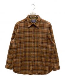 PENDLETON（ペンドルトン）の古着「【古着】チェックボードシャツ」｜ブラウン