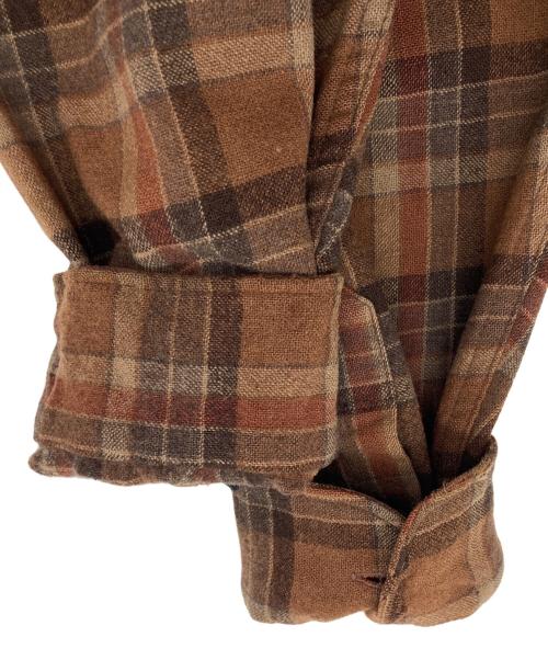 PENDLETON（ペンドルトン）PENDLETON (ペンドルトン) 【古着】チェックボードシャツ ブラウン サイズ:XLの古着・服飾アイテム