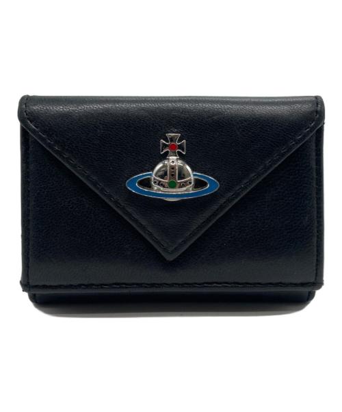 Vivienne Westwood（ヴィヴィアンウエストウッド）Vivienne Westwood (ヴィヴィアンウエストウッド) オーブコンパクトウォレット ブラックの古着・服飾アイテム