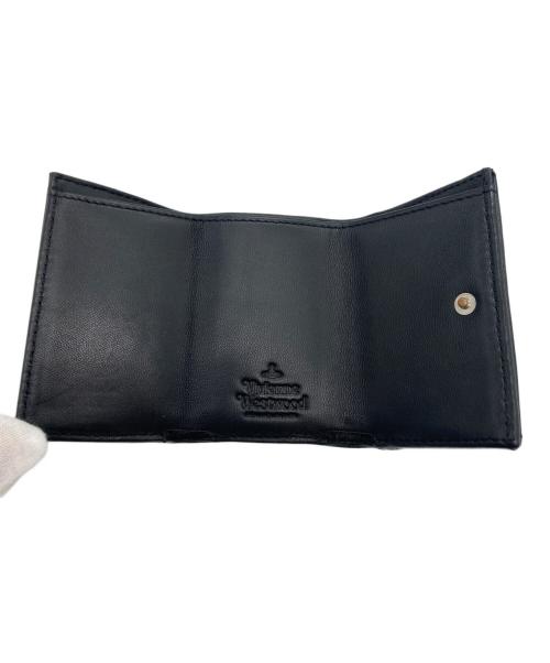 Vivienne Westwood（ヴィヴィアンウエストウッド）Vivienne Westwood (ヴィヴィアンウエストウッド) オーブコンパクトウォレット ブラックの古着・服飾アイテム
