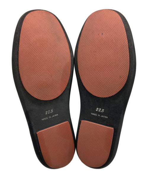 COMME des GARCONS tricot（コムデギャルソントリコ）COMME des GARCONS tricot (コムデギャルソントリコ) シャーリングフリルローファー ホワイト サイズ:22.5の古着・服飾アイテム