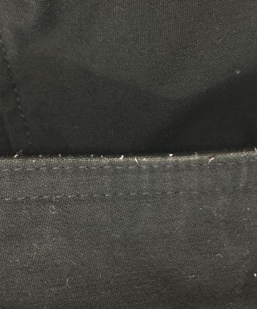 CALEE（キャリー）CALEE (キャリー) ヴィンテージ サテンバック ミリタリーコート ブラック サイズ:Lの古着・服飾アイテム