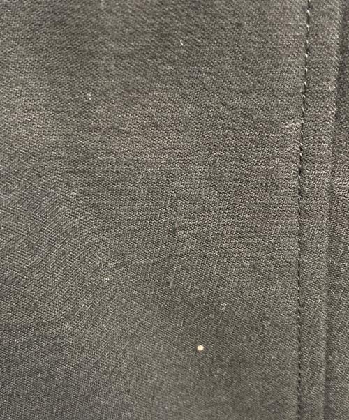 CALEE（キャリー）CALEE (キャリー) ヴィンテージ サテンバック ミリタリーコート ブラック サイズ:Lの古着・服飾アイテム