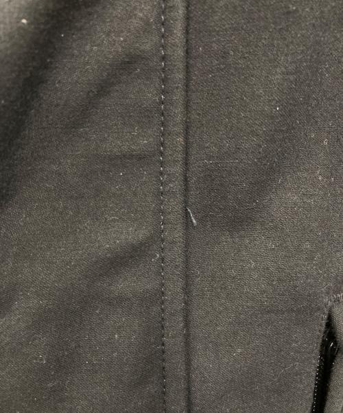 CALEE（キャリー）CALEE (キャリー) ヴィンテージ サテンバック ミリタリーコート ブラック サイズ:Lの古着・服飾アイテム