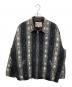 CALEE（キャリー）の古着「O/S DOBBY CHECK HARRINGTON TYPE JACKET」｜ブラック