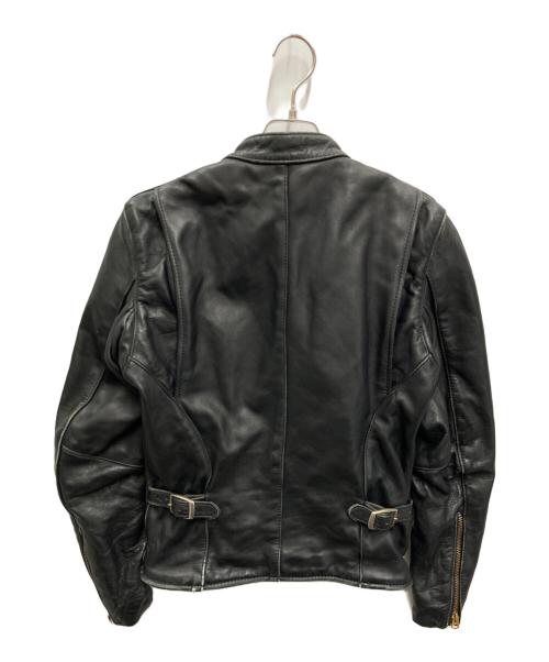VANSON（バンソン）VANSON (バンソン) シングルライダースジャケット ブラック サイズ:SIZE 36の古着・服飾アイテム