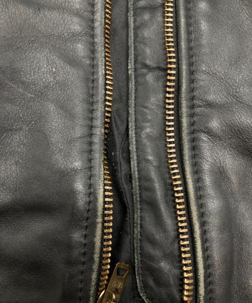 VANSON（バンソン）VANSON (バンソン) シングルライダースジャケット ブラック サイズ:SIZE 36の古着・服飾アイテム