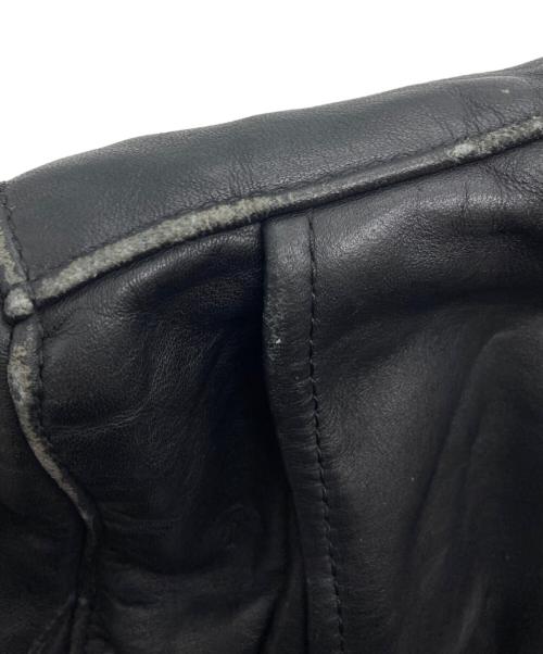 VANSON（バンソン）VANSON (バンソン) シングルライダースジャケット ブラック サイズ:SIZE 36の古着・服飾アイテム
