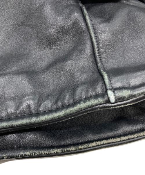 VANSON（バンソン）VANSON (バンソン) シングルライダースジャケット ブラック サイズ:SIZE 36の古着・服飾アイテム