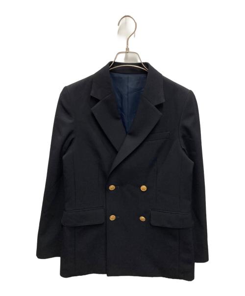 MACPHEE（マカフィー）MACPHEE (マカフィー) ビンテージギャバジン ダブルブレストジャケット ネイビー サイズ:SIZE 34の古着・服飾アイテム