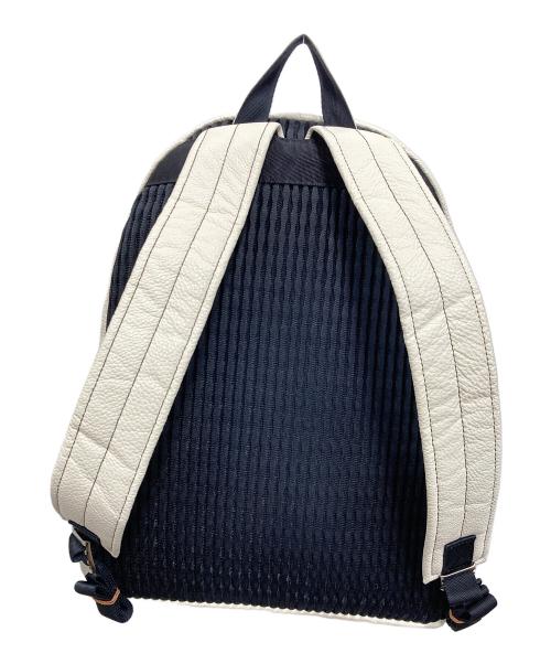 PORTER（ポーター）PORTER (ポーター) レザーバックパック アイボリーの古着・服飾アイテム