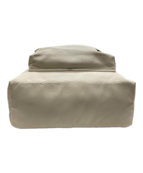 PORTER（ポーター）PORTER (ポーター) レザーバックパック アイボリーの古着・服飾アイテム