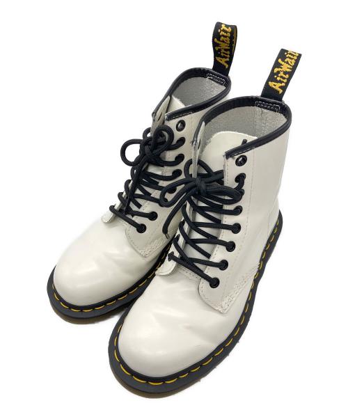 Dr.Martens（ドクターマーチン）Dr.Martens (ドクターマーチン) 8ホールブーツ ホワイト サイズ:UK3の古着・服飾アイテム