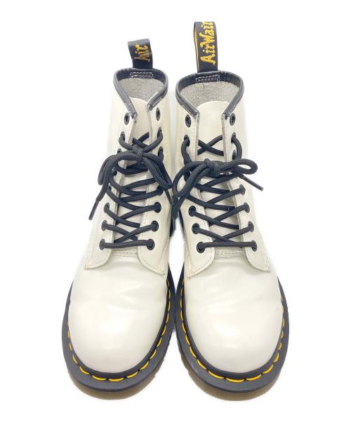 Dr.Martens（ドクターマーチン）Dr.Martens (ドクターマーチン) 8ホールブーツ ホワイト サイズ:UK3の古着・服飾アイテム