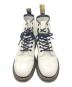 中古・古着 Dr.Martens (ドクターマーチン) 8ホールブーツ ホワイト サイズ:UK3：10000円