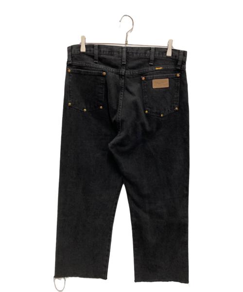 Wrangler（ラングラー）Wrangler (ラングラー) スタッズ加工デニムパンツ ブラック サイズ:SIZE 35の古着・服飾アイテム
