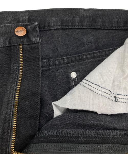 Wrangler（ラングラー）Wrangler (ラングラー) スタッズ加工デニムパンツ ブラック サイズ:SIZE 35の古着・服飾アイテム