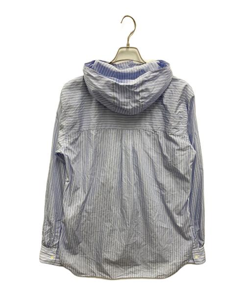 COMME des GARCONS HOMME DEUX（コムデギャルソン オム ドゥ）COMME des GARCONS HOMME DEUX (コムデギャルソン オム ドゥ) 綿ブロードストライプ ブルー サイズ:Lの古着・服飾アイテム