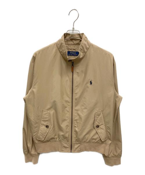 POLO RALPH LAUREN（ポロ・ラルフローレン）POLO RALPH LAUREN (ポロ・ラルフローレン) ハリントンジャケット ベージュ サイズ:Mの古着・服飾アイテム