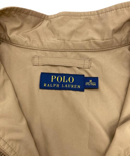 POLO RALPH LAUREN（ポロ・ラルフローレン）POLO RALPH LAUREN (ポロ・ラルフローレン) ハリントンジャケット ベージュ サイズ:Mの古着・服飾アイテム