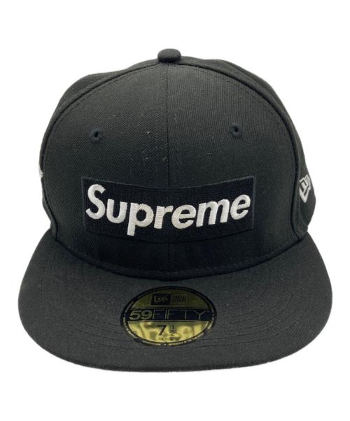 SUPREME（シュプリーム）SUPREME (シュプリーム) New Era (ニューエラ) キャップ 59FIFTY ブラック サイズ:7　1/2の古着・服飾アイテム