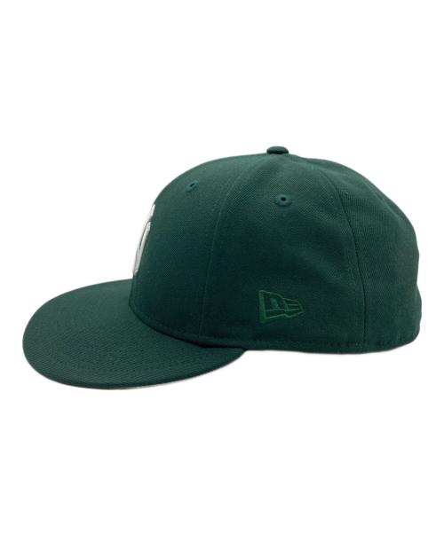 New Era（ニューエラ）New Era (ニューエラ) KITH (キス) フラワー刺繍 キャップ グリーン サイズ:7 1/2の古着・服飾アイテム