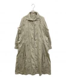 OUTIL（ウティ）の古着「シャツワンピース」｜グレー
