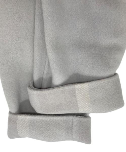 BLUE LABEL CRESTBRIDGE（ブルーレーベルクレストブリッジ）BLUE LABEL CRESTBRIDGE (ブルーレーベルクレストブリッジ) チェックリバーシブルコート グレー サイズ:38の古着・服飾アイテム
