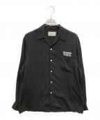 WACKO MARIAワコマリア）の古着「50'S SHIRT L/S TYPE-2」｜ブラック
