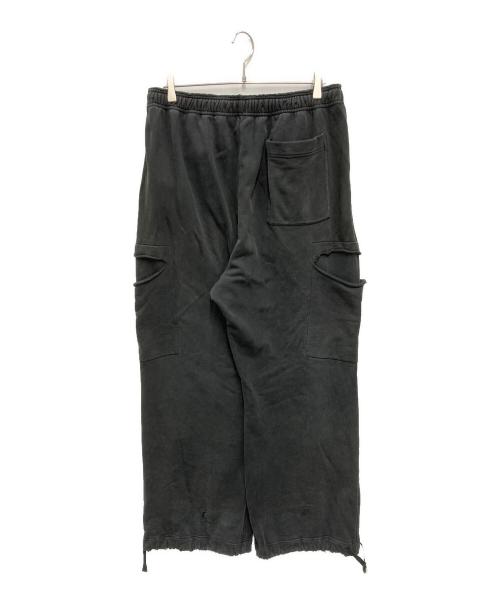 TASKS（タスク）TASKS (タスク) Cut Out Massive Wide Sweat Pants グレー サイズ:FREEの古着・服飾アイテム