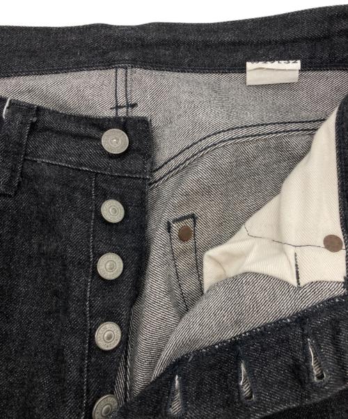 SUGAR CANE（シュガーケーン）SUGAR CANE (シュガーケーン) セルビッチデニムパンツ ブラック サイズ:W29の古着・服飾アイテム