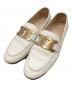 TOD'S（トッズ）の古着「ケイトレザーローファー」｜ホワイト