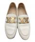 中古・古着 TOD'S (トッズ) ケイトレザーローファー ホワイト サイズ:SIZE 37：8000円