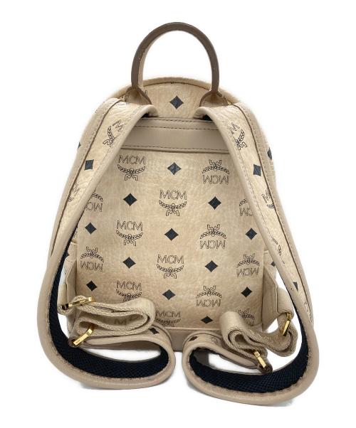 MCM（エムシーエム）MCM (エムシーエム) クラシック ラビット ヴィセトス ミニ バックパック ベージュの古着・服飾アイテム