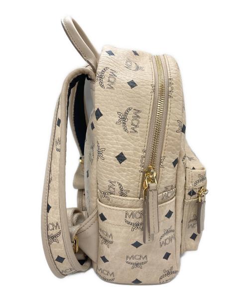 MCM（エムシーエム）MCM (エムシーエム) クラシック ラビット ヴィセトス ミニ バックパック ベージュの古着・服飾アイテム