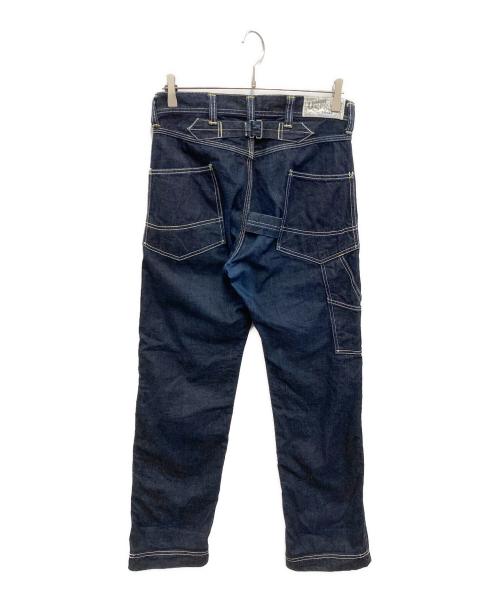 freewheelers（フリーホイーラーズ）FREEWHEELERS (フリーホイーラーズ) デリックマン ダブルニー デニムペインターパンツ インディゴ サイズ: 30-32の古着・服飾アイテム